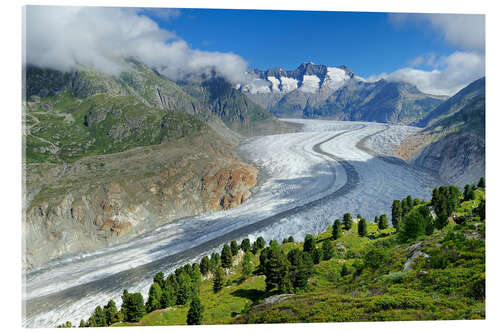 Acrylic print Aletsch Glacier