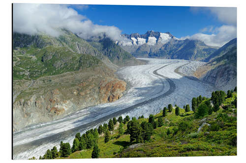 Alumiinitaulu Aletsch Glacier