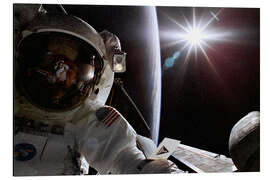 Magnettafel Weltraumspaziergang an STS-82