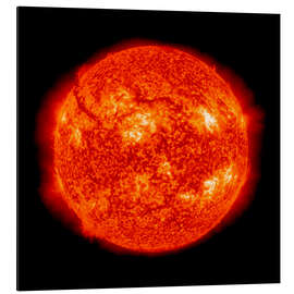 Aluminium print Solar activity, SDO ultraviolet image