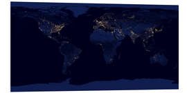 Obraz na PCV Earth at night - NASA