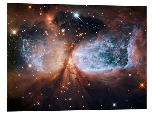 Foam board print Nebula Sh 2-106