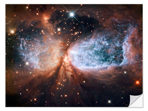 Selvklebende plakat Nebula Sh 2-106