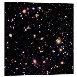Acrylic print Hubble Extreme Deep Field - NASA