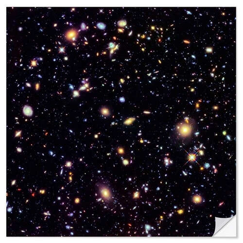 Wall sticker Hubble Extreme Deep Field