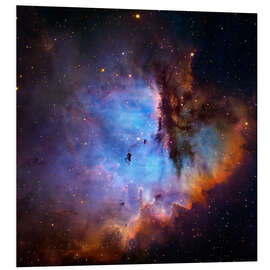 Foam board print Starbirth region (NGC 281)