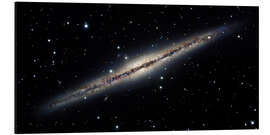 Aluminium print Spiral galaxy NGC 891, optical image