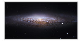 Print  Spiral galaxy NGC 2683, Hubble image - Robert Gendler