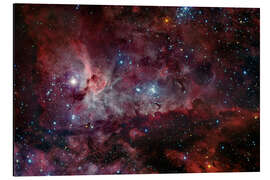 Aluminium print Carina nebula (NGC 3372), optical image