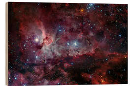 Wood print Carina nebula (NGC 3372), optical image