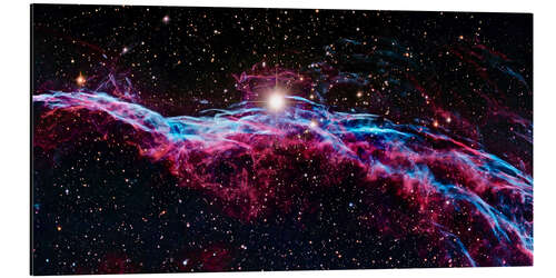 Aluminium print Veil Nebula (IC 1340), optical image