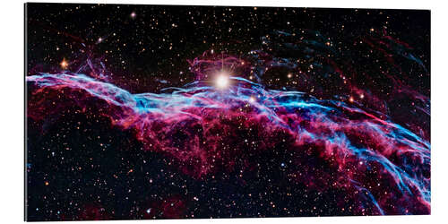 Tableau en plexi-alu Veil Nebula (IC 1340), optical image