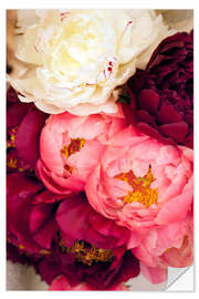 Sisustustarra Peonies