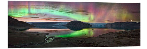 Foam board print Auroral display, Greenland