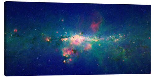 Canvas print Milky Way (infrared image)