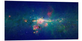 Foam board print Milky Way (infrared image)