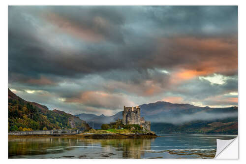 Naklejka na ścianę Eilean Donan Castle, Scotland