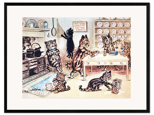 Framed art print The Picture Book of Kittens 13