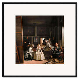 Inramat konsttryck Las Meninas