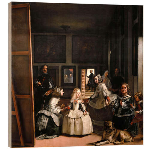 Trätavla Las Meninas