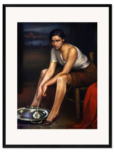 Framed art print The Chiquita Piconera