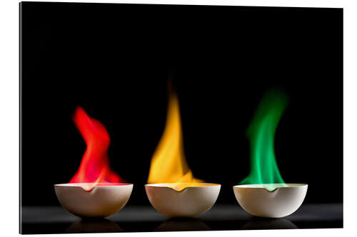 Gallery print Flame tests