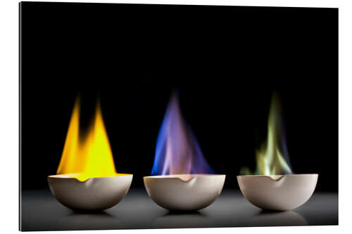 Gallery print Flame tests