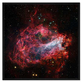 Gerahmter Kunstdruck Omega-Nebel, M17