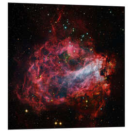 Foam board print Omega Nebula, M17