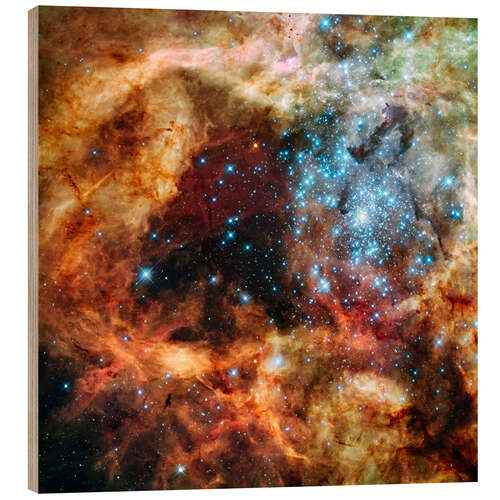 Wood print Doradus star clusters