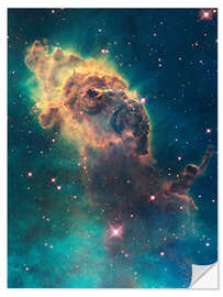 Selvklebende plakat Carina Nebula pillar