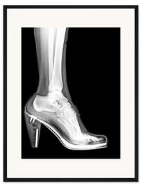 Gerahmter Kunstdruck röntgenschuh