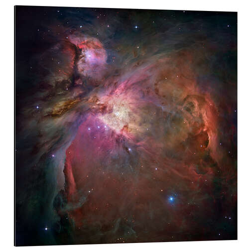 Aluminium print Orion nebula (M42 and M43)