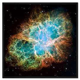 Gerahmter Kunstdruck Krebsnebel