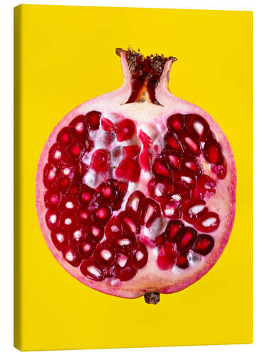 Obraz na płótnie Halved pomegranate