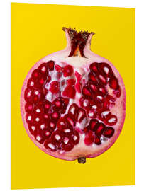 PVC-taulu Halved pomegranate
