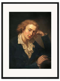 Gerahmter Kunstdruck Friedrich Schiller