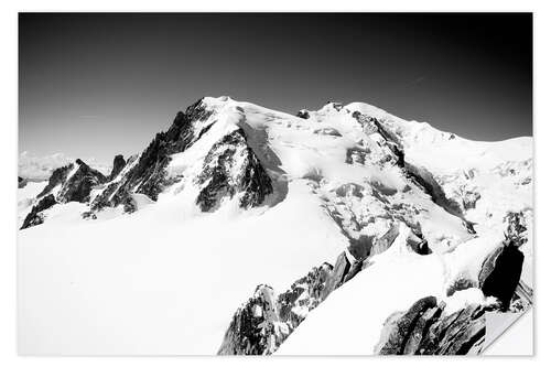 Vinilo para la pared Mont Blanc