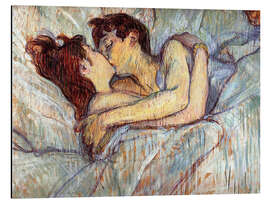 Magnettafel Im Bett: der Kuss