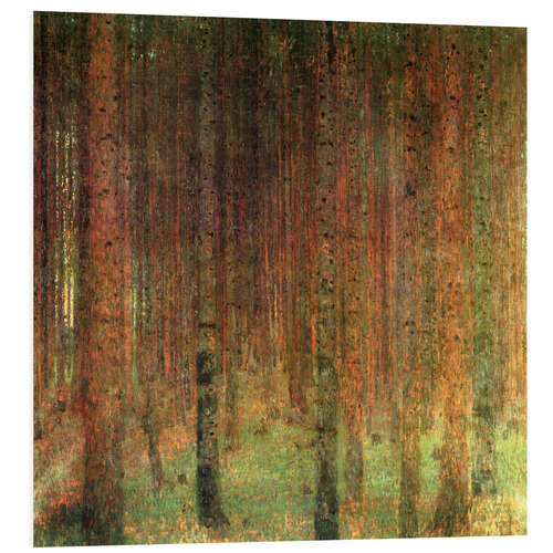 Foam board print Pine forest II