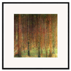 Framed art print Pine forest II