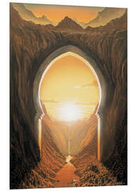 Stampa su PVC Golden Evening