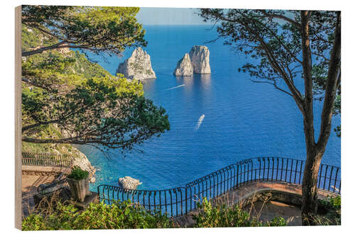 Puutaulu Faraglioni rocks at Capri (Italy)
