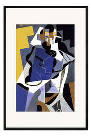 Gerahmter Kunstdruck Figur einer Frau (Mujer sentada)