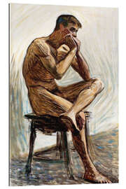 Gallery print Harmonica player