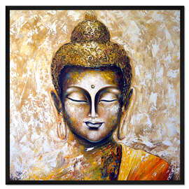Gerahmter Kunstdruck Buddha