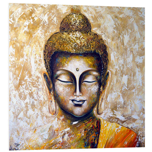 Foam board print Buddha