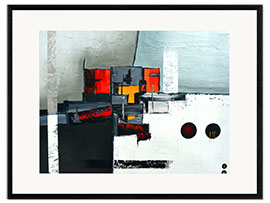 Impresión de arte enmarcada Modern abstraction