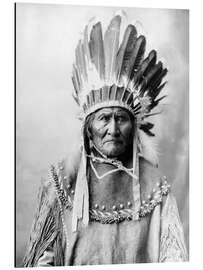 Magnettafel Häuptling Geronimo