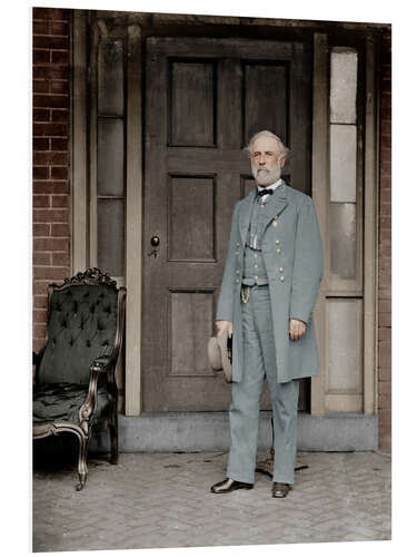 Foam board print Robert E. Lee